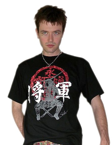 футболка с иероглифами, KIMONO-YA, японский интернет-магазин