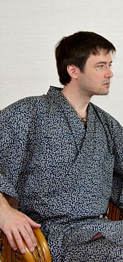  мужской халат кимоно, Япония, 100% хлопок