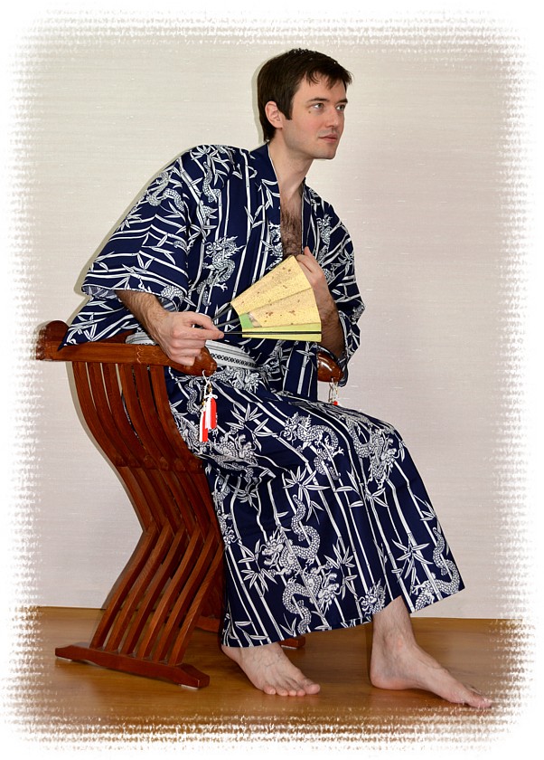 японская традиционная одежда - кимоно ТЭН-СИН, хлопок 100%