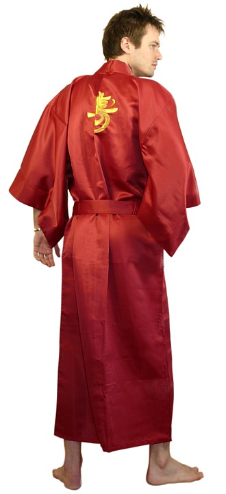 мужской халат-кимоно, Япония