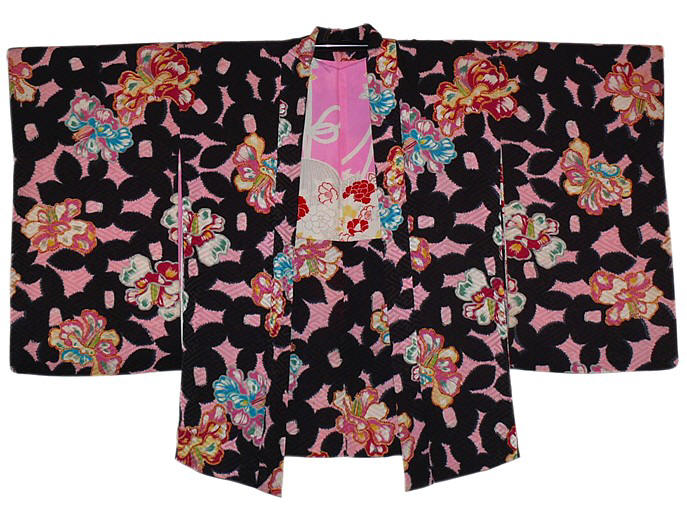 японское шелковое хаори - японская женская одежда из шелка