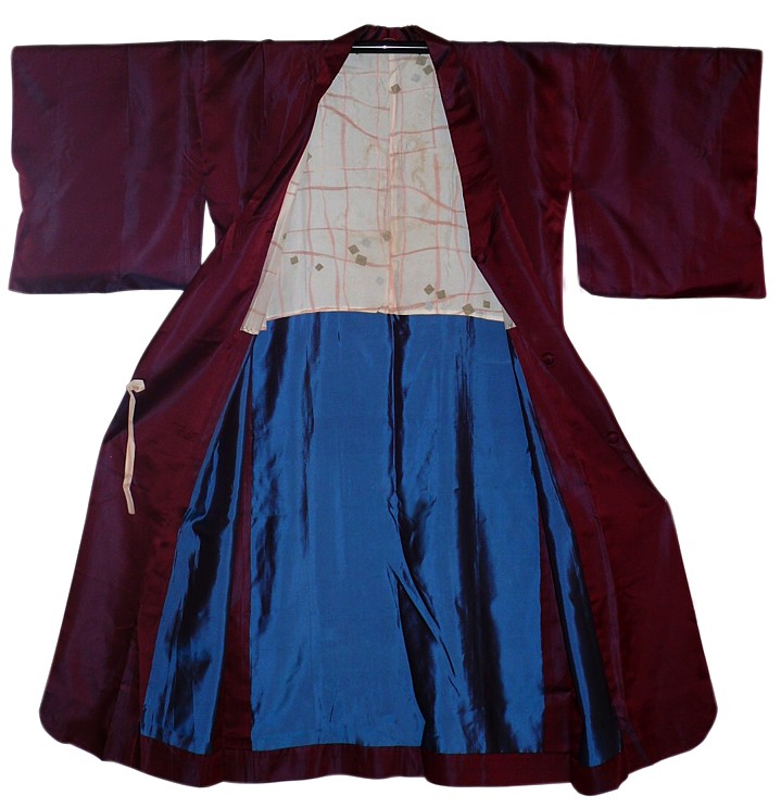 амакото, японская традиционная одежда в виде длинного жакета
