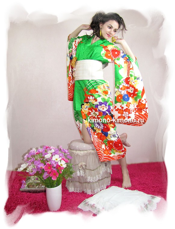 эксклюзивная одежда для дома - японское кимоно
