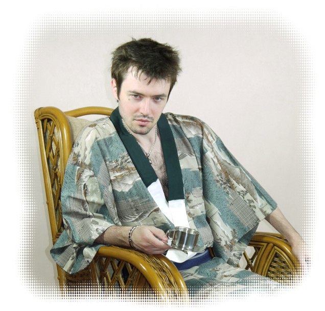 винтажная одежда: японское кимоно