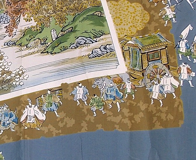 рисунок на спинке кимоно, деталь