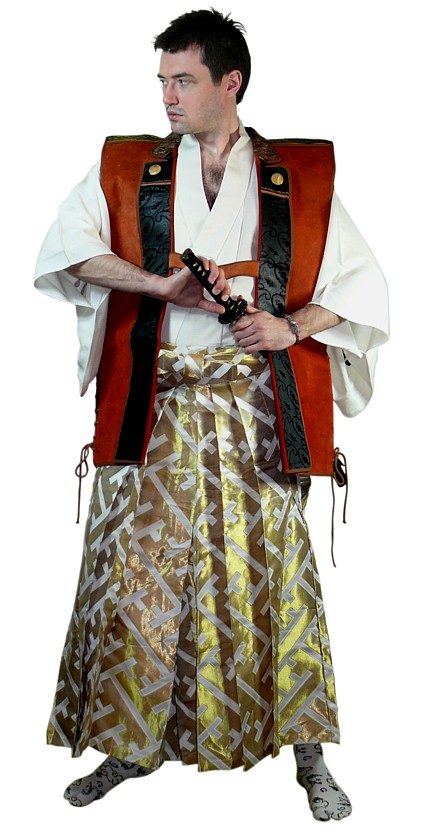 ДЗИМБАОРИ, военная одежда самурая: куртка из кожи