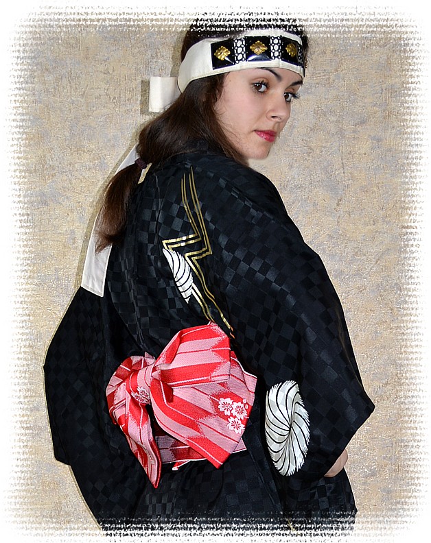японская традиционная одежда: кимоно и пояс-оби