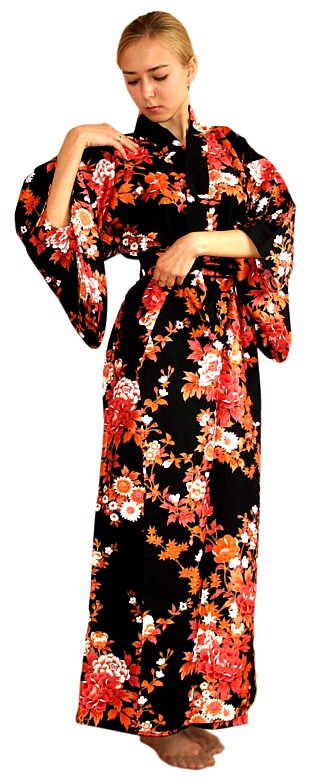 японское кимоно  - стильная одежда для дома