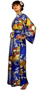японское женское кимоно