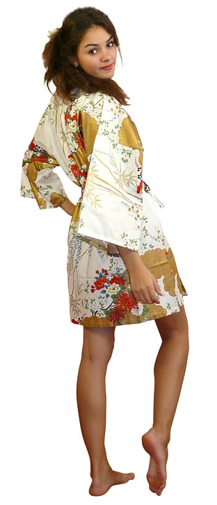 халатик-кимоно мини, длина 88 см
