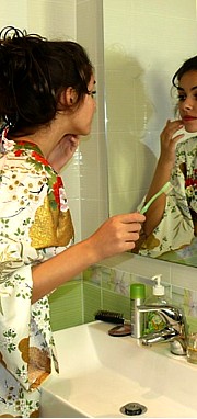 японский халатик- кимоно, женская одежда для дома