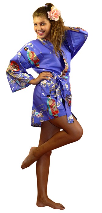 халатик в японском стиле - оригинальый подарок девушке