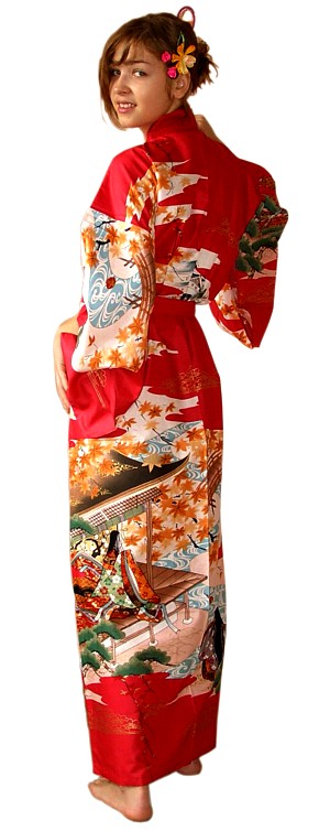 японское кимоно из хлопка - оригинальная одежда для дома
