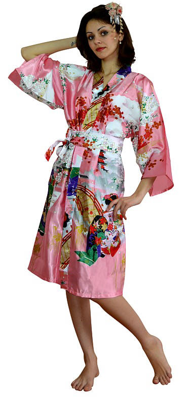 японский халатик-кимоно АСАКУСА
