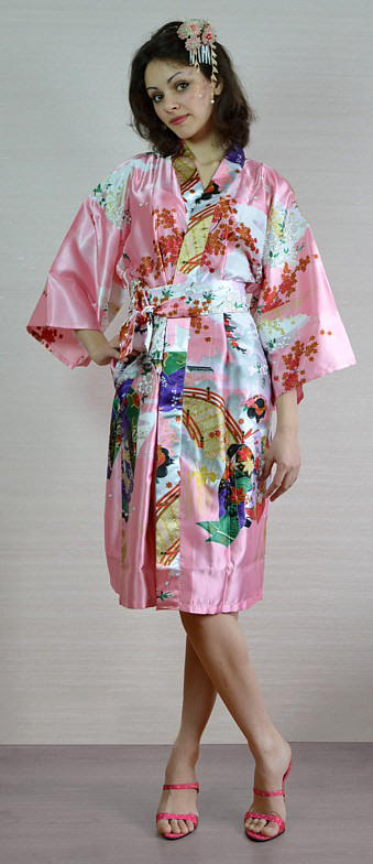 японское кимоно мини - стильный подарок девушке