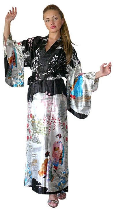 японское женское кимоно в интернет-магазине KIMONOYA