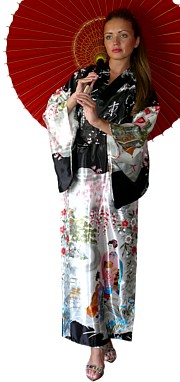 японское женское кимоно КИОТО