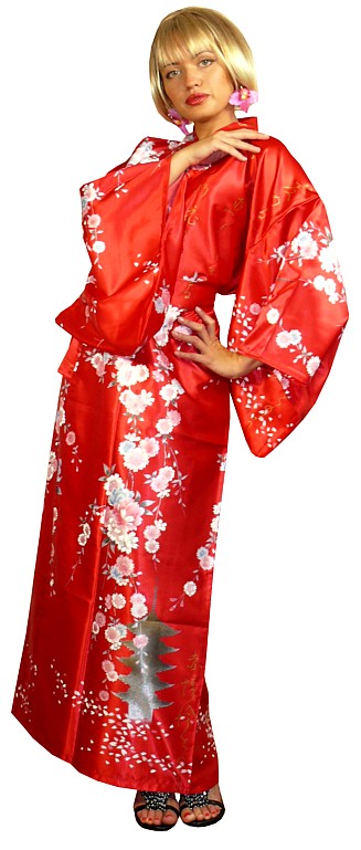 кимоно Сакура, стильная одежда для дома