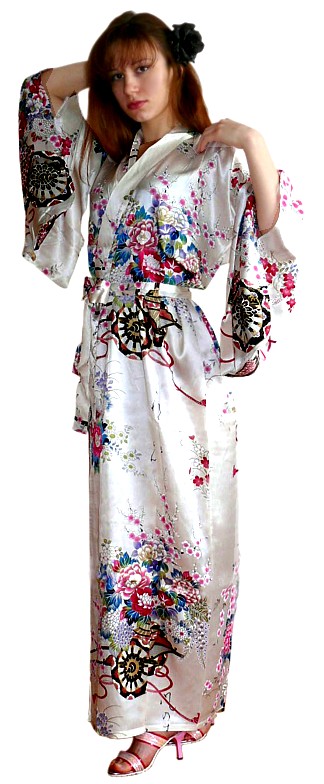 шелковое кимоно